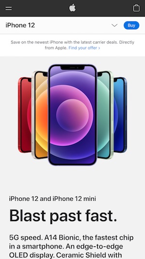 mobile screen capture on apple iphone 12